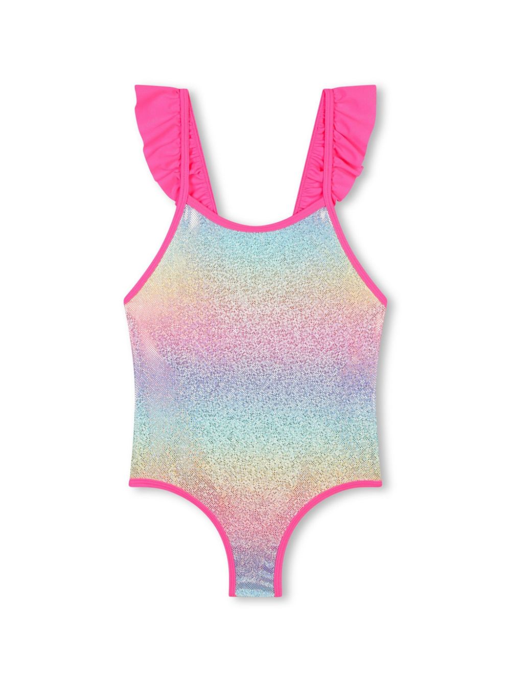 Billieblush iridescent swimsuit - Pink von Billieblush