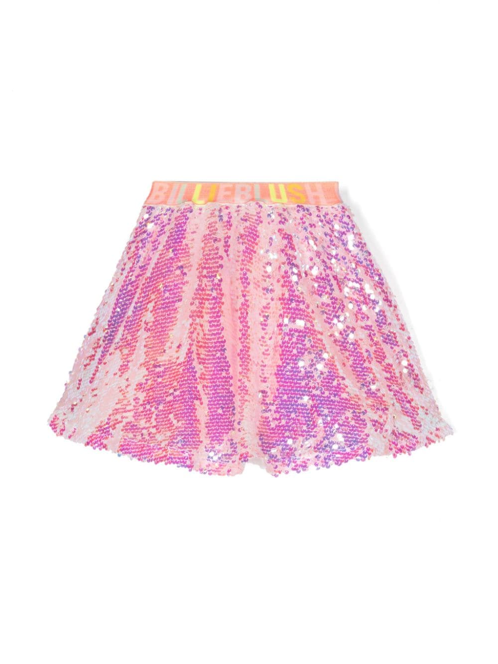 Billieblush layered sequined skirt - Pink von Billieblush