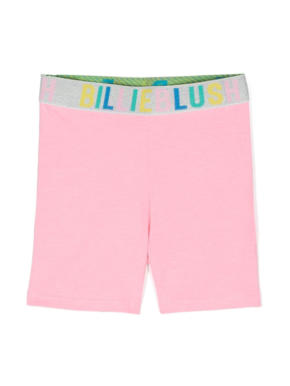 Billieblush logo-waistband jersey shorts - Pink von Billieblush