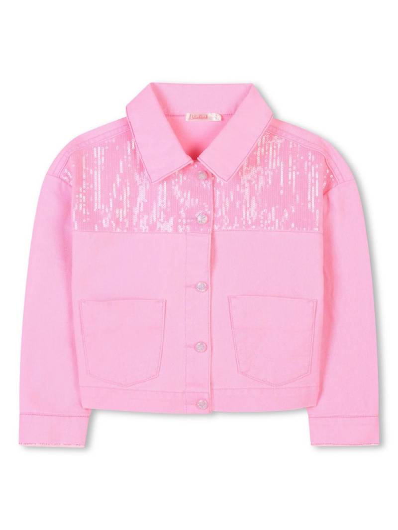 Billieblush sequin-embellished jacket - Pink von Billieblush