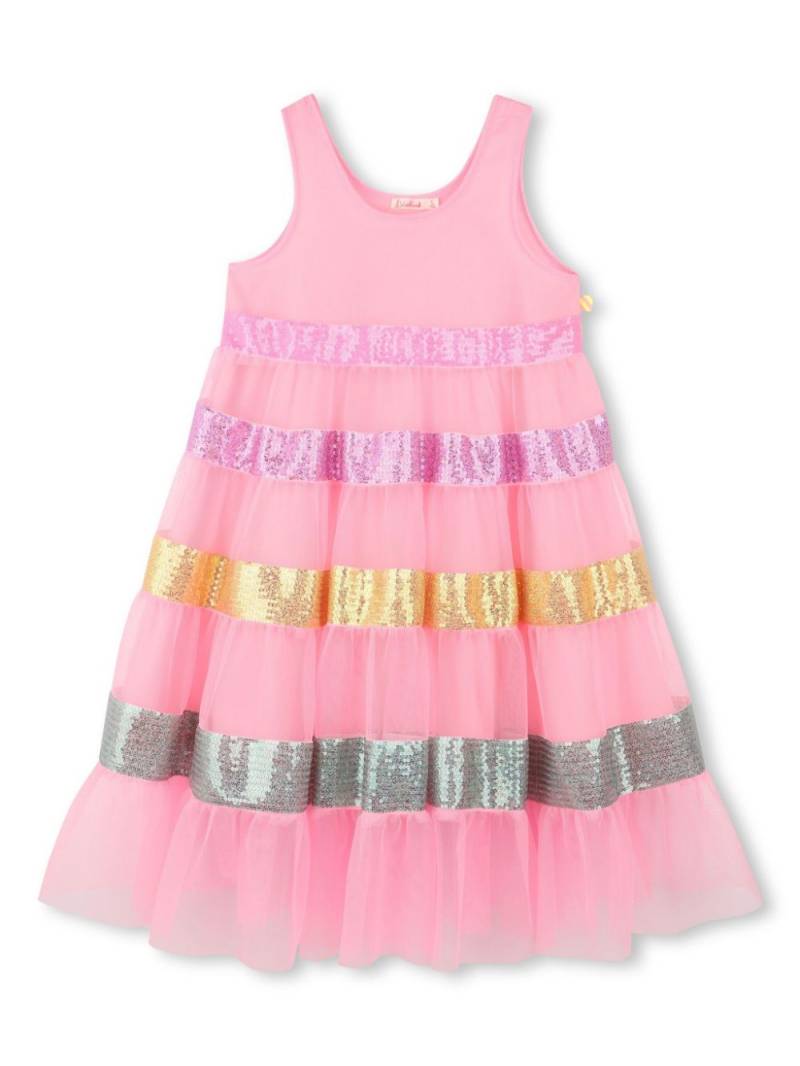 Billieblush sequined dress - Pink von Billieblush