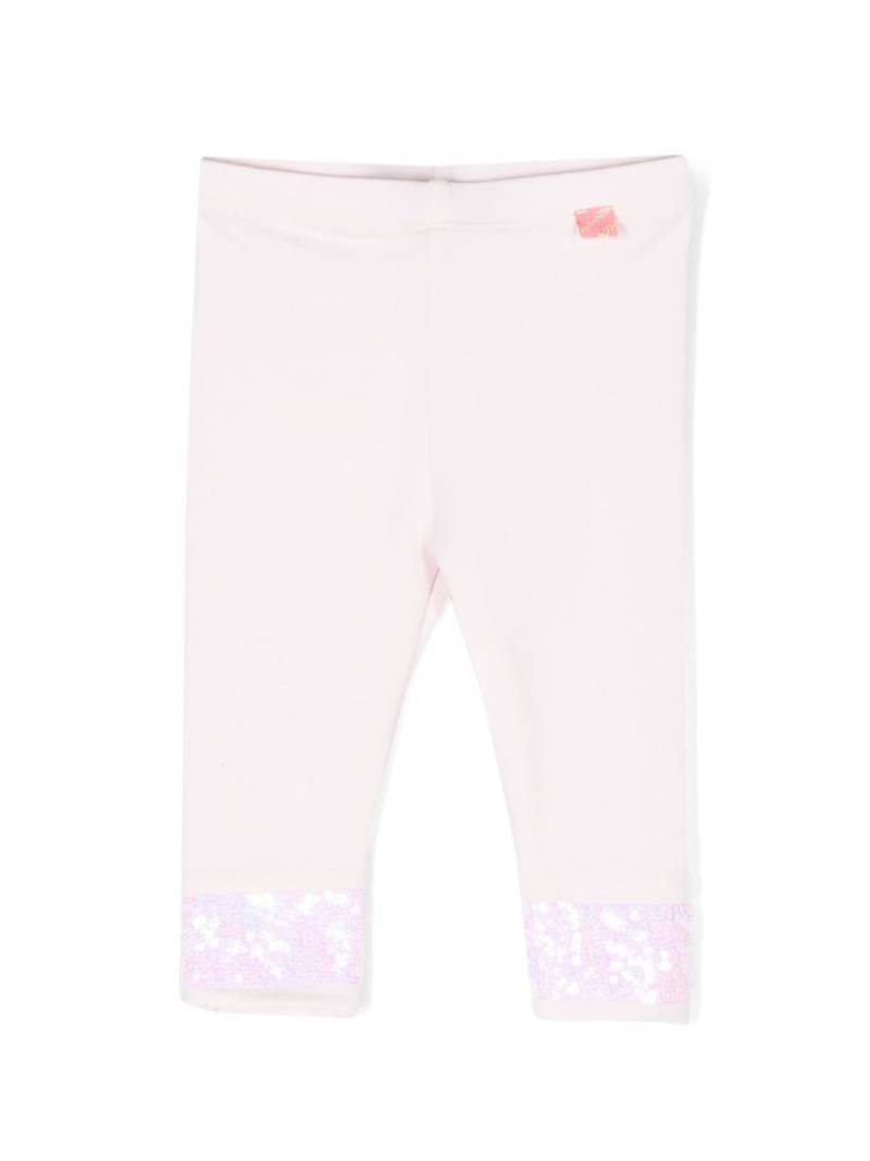 Billieblush sequined leggings - Pink von Billieblush