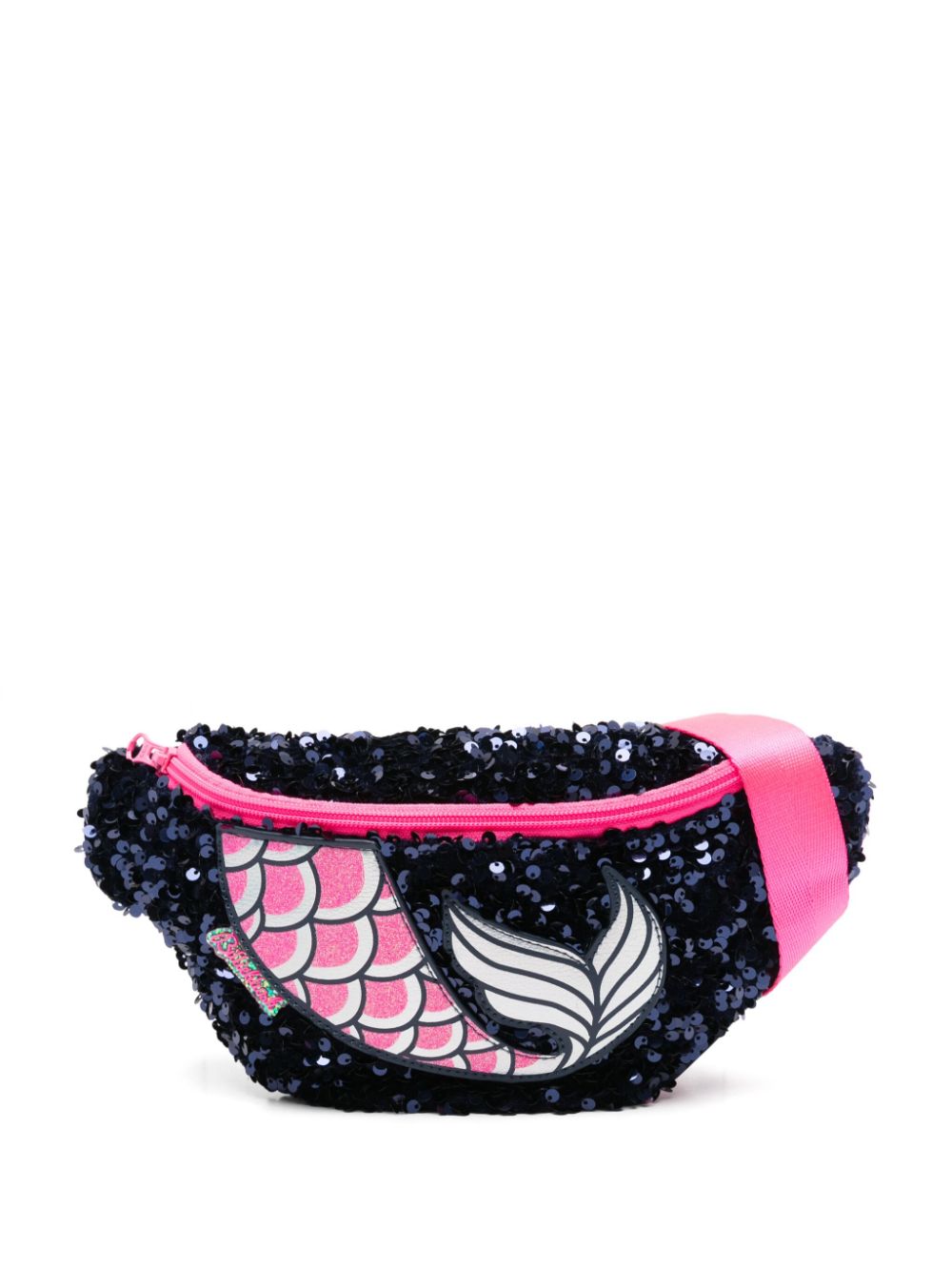 Billieblush sequinned belt bag - Blue von Billieblush