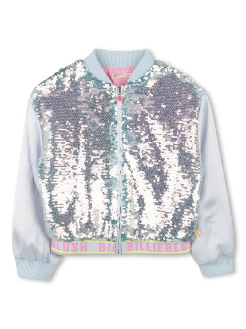 Billieblush sequinned jacket - Silver von Billieblush