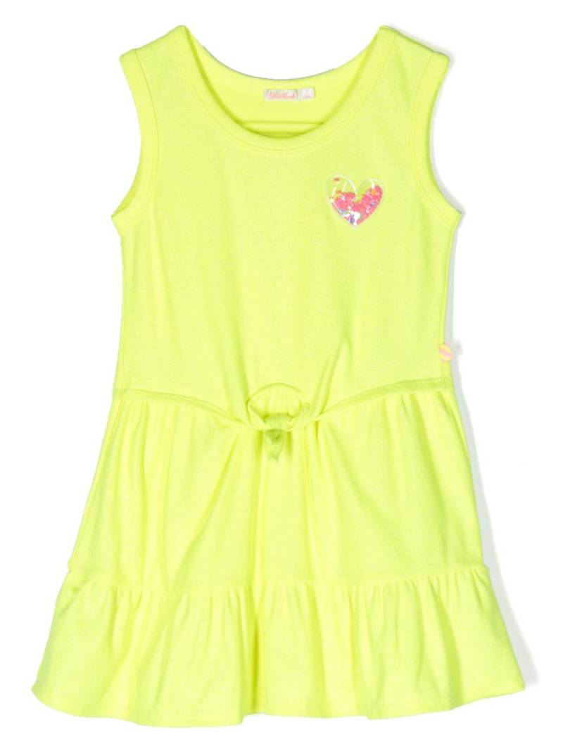 Billieblush sleeveless tiered minidress - Yellow von Billieblush