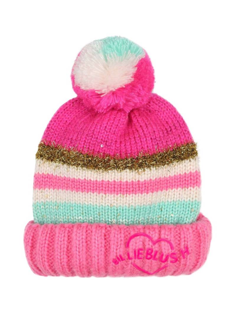 Billieblush striped beanie - Pink von Billieblush