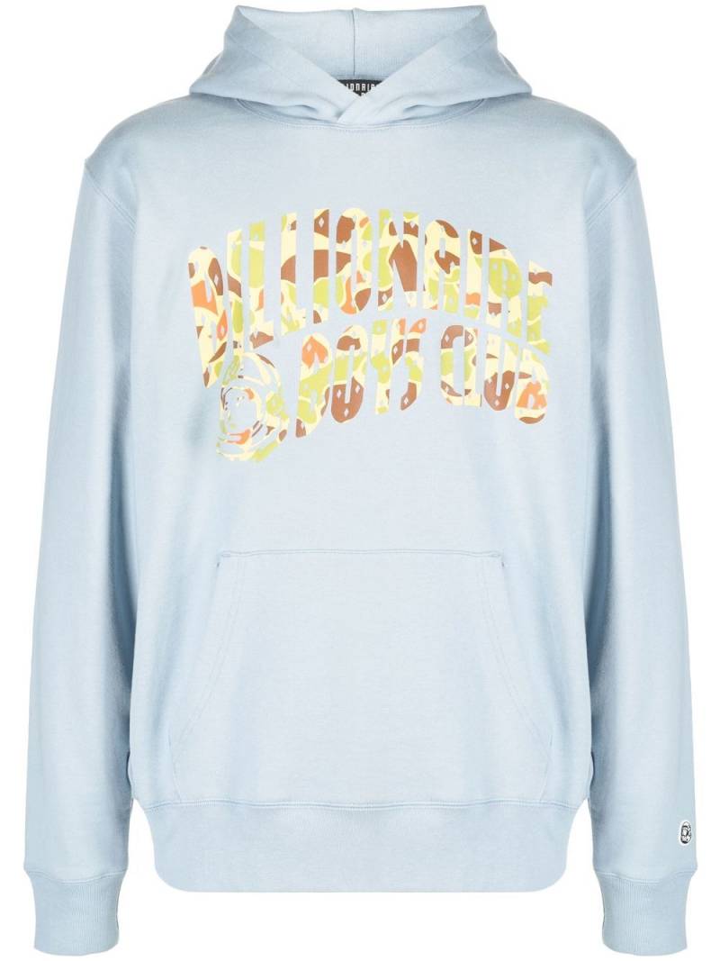 Billionaire Boys Club Camo Arch logo-print hoodie - Blue von Billionaire Boys Club