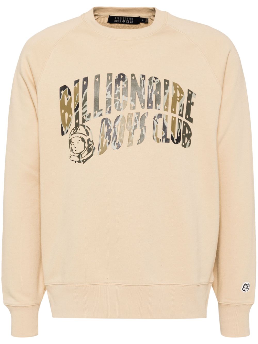 Billionaire Boys Club camouflage arch logo crewneck sweatshirt - Neutrals von Billionaire Boys Club