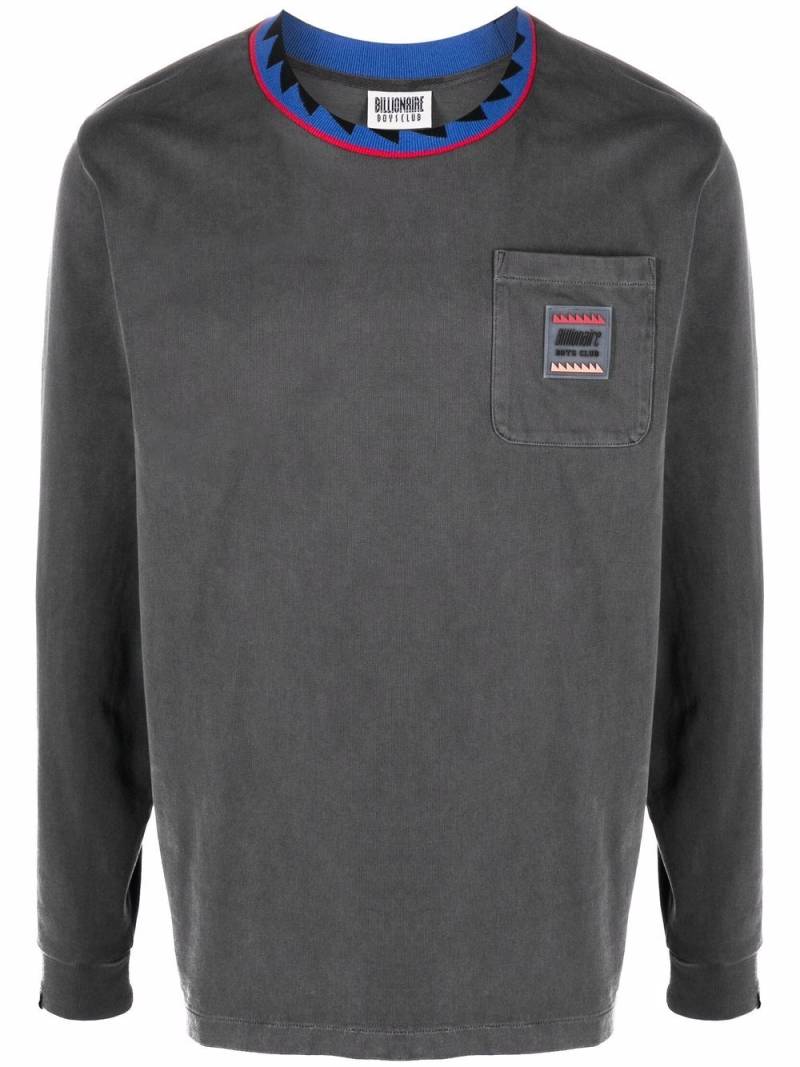 Billionaire Boys Club cotton contrasting-collar sweatshirt - Black von Billionaire Boys Club