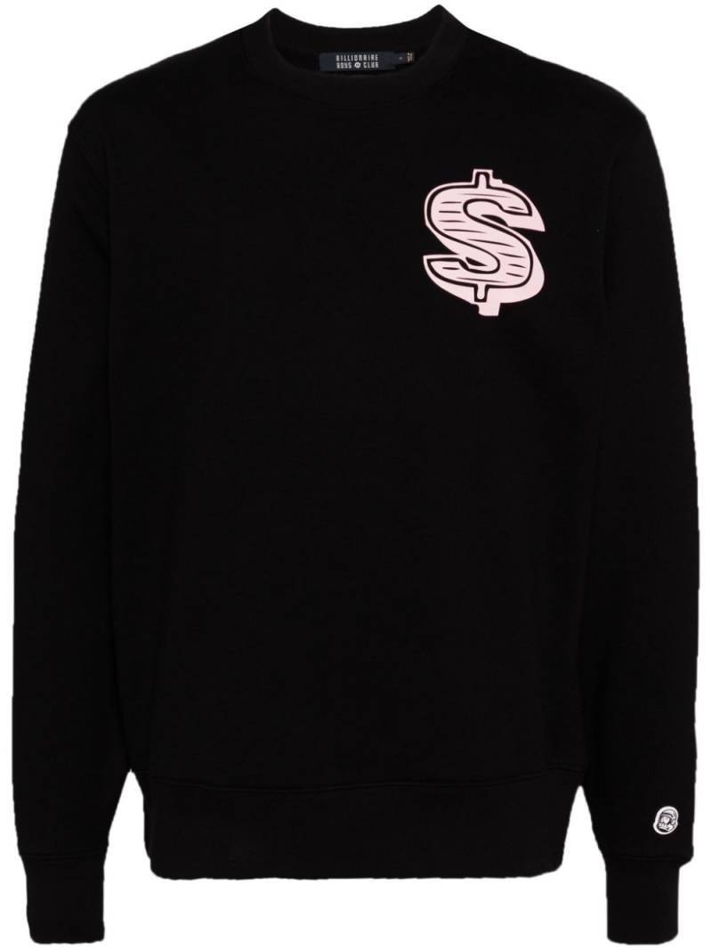 Billionaire Boys Club dollar-logo crew-neck sweatshirt - Black von Billionaire Boys Club