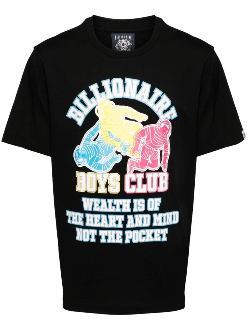 Billionaire Boys Club graphic-print cotton T-shirt - Black von Billionaire Boys Club