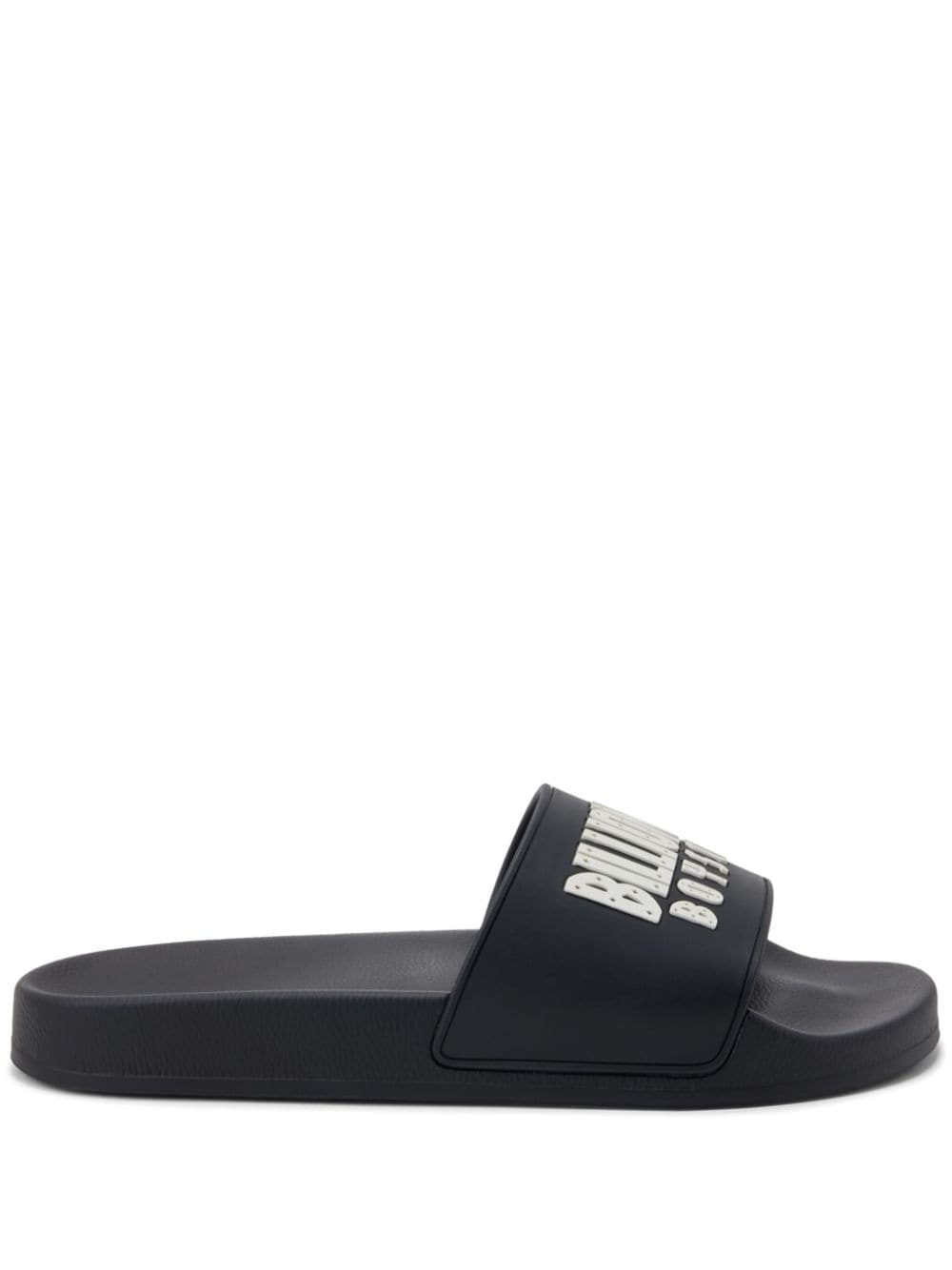 Billionaire Boys Club logo-embossed slides - Black von Billionaire Boys Club