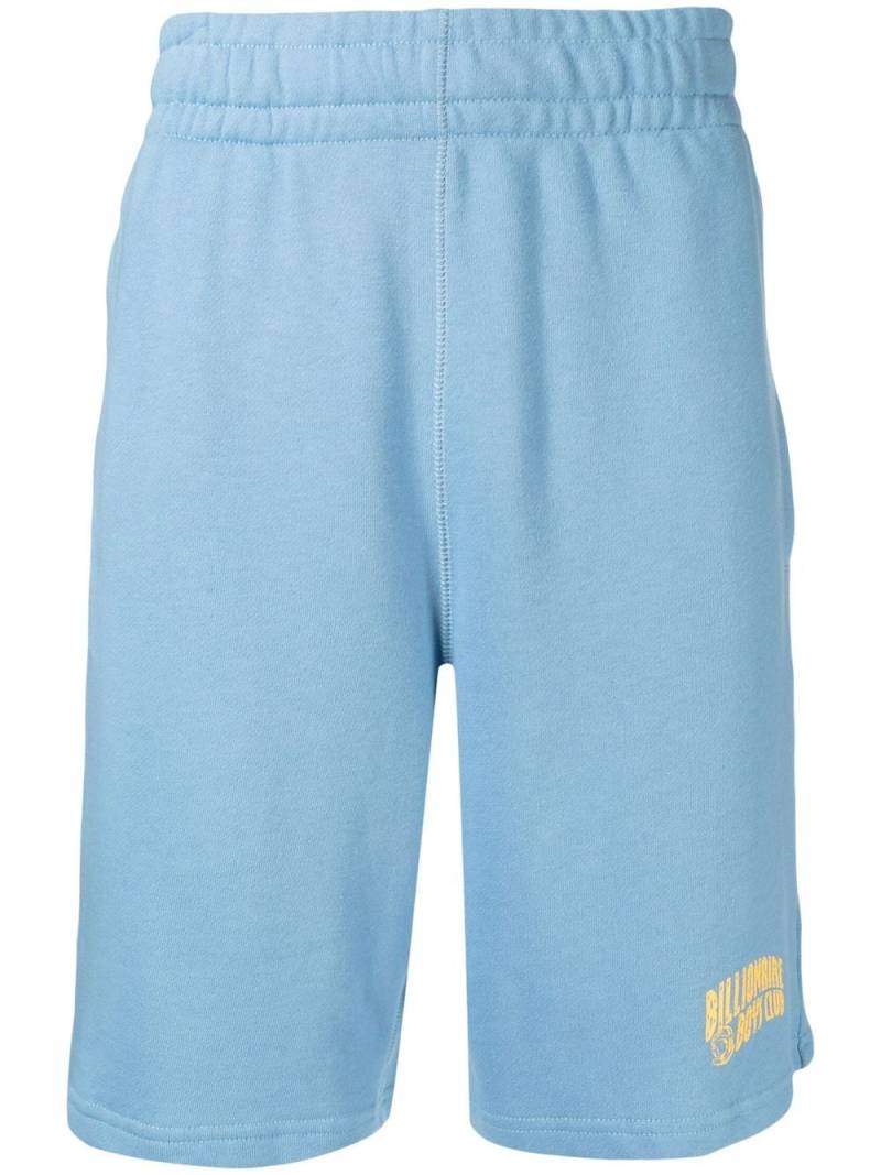 Billionaire Boys Club logo-print jogger shorts - Blue von Billionaire Boys Club