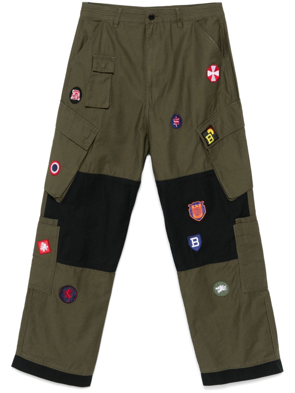 Billionaire Boys Club patch cargo pants - Green von Billionaire Boys Club