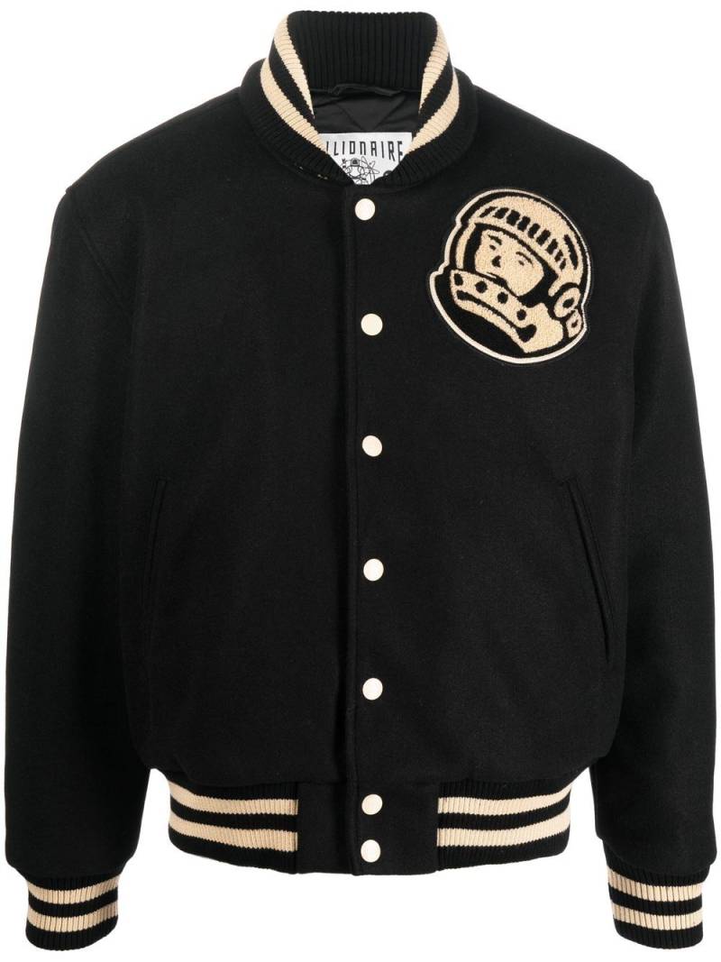 Billionaire Boys Club striped logo bomber-jacket - Black von Billionaire Boys Club