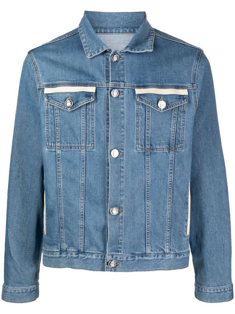 Billionaire Institutional denim-jacket - Blue von Billionaire