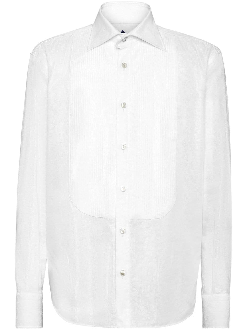 Billionaire cotton button-up shirt - White von Billionaire