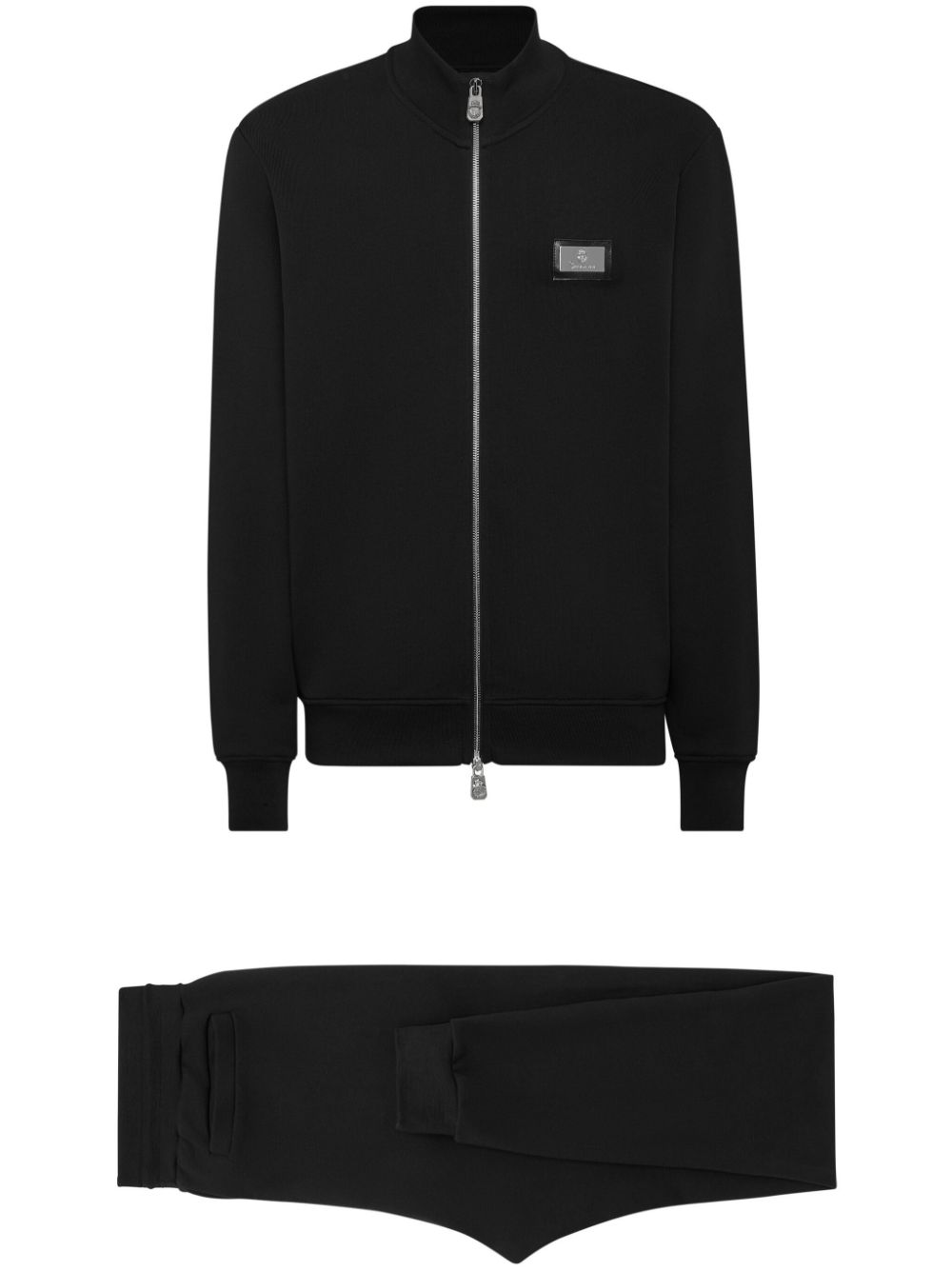 Billionaire cotton jogging set - Black von Billionaire