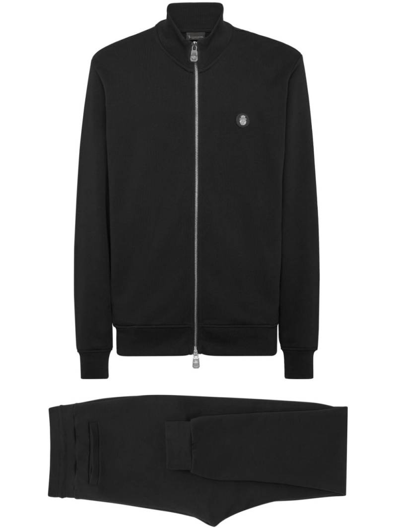 Billionaire cotton jogging set - Black von Billionaire