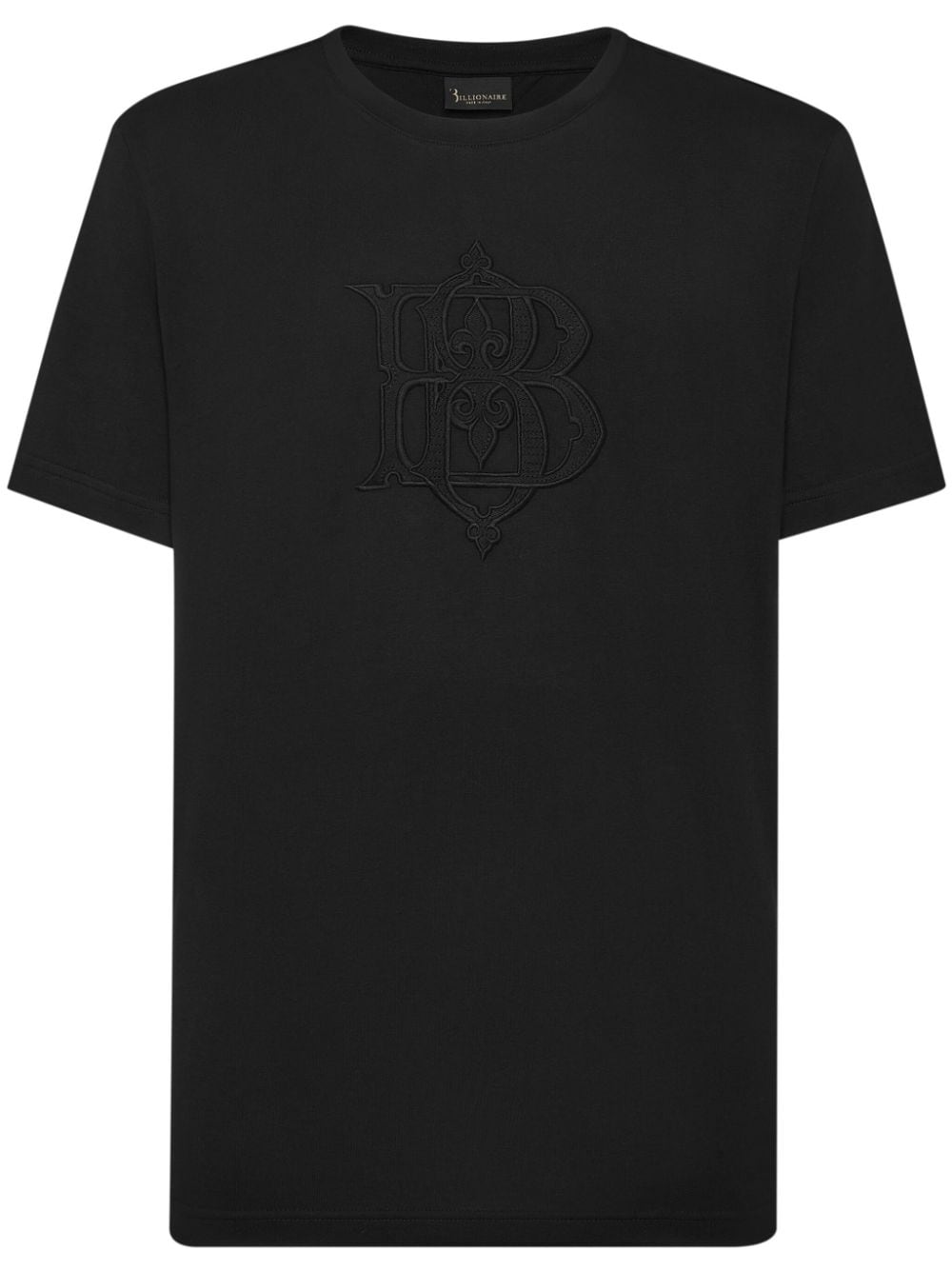 Billionaire logo-print cotton T-shirt - Black von Billionaire