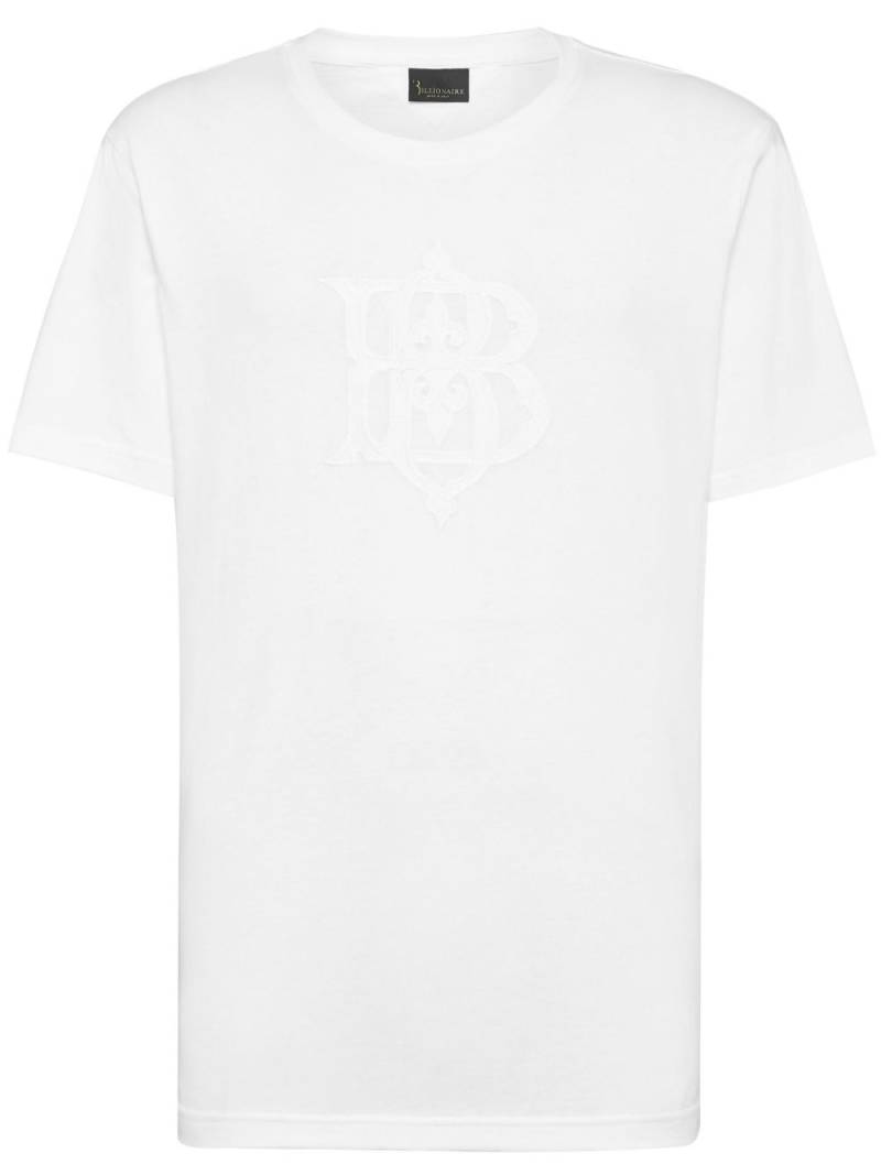 Billionaire logo-print cotton T-shirt - White von Billionaire