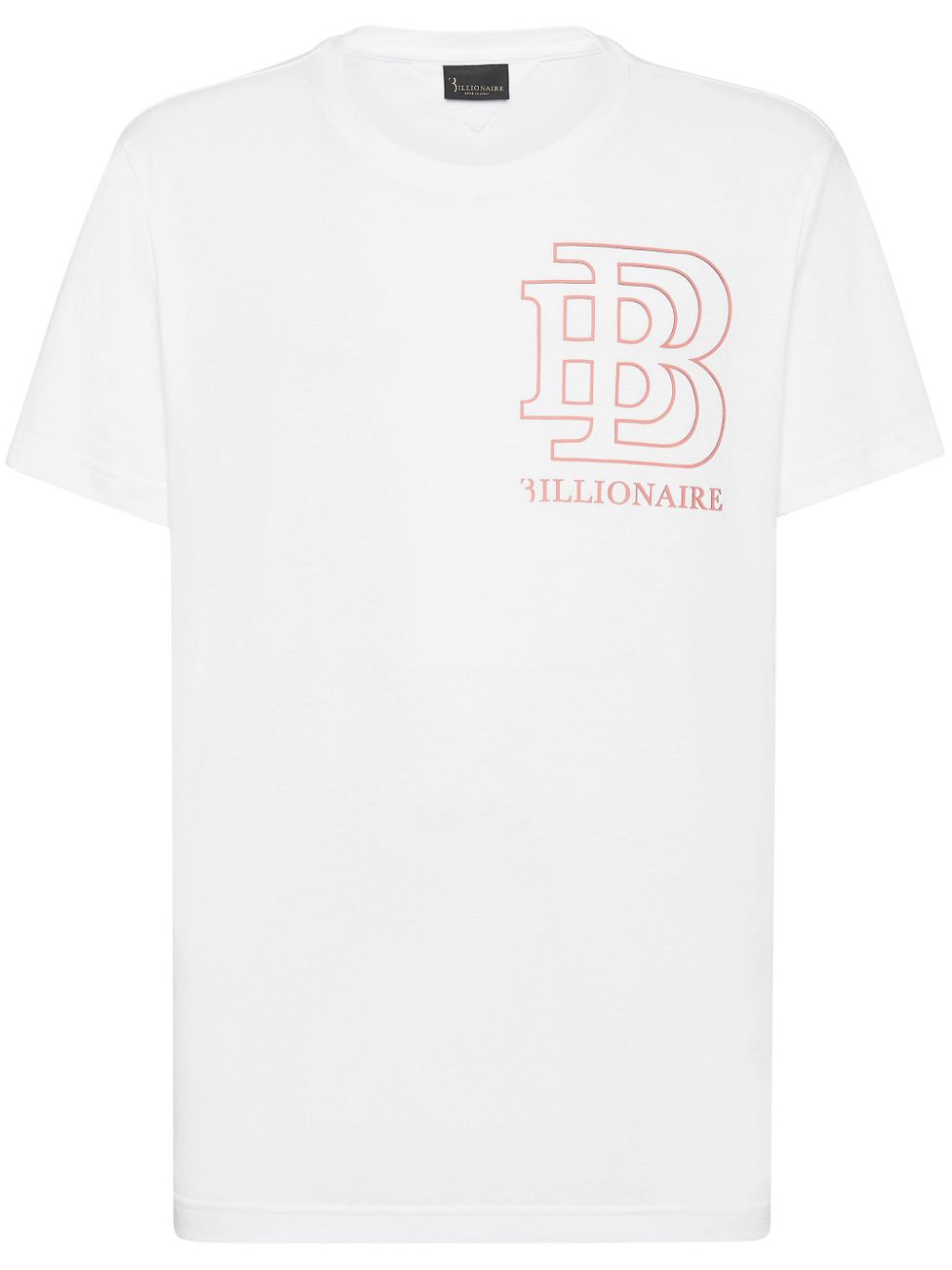 Billionaire logo-print cotton T-shirt - White von Billionaire