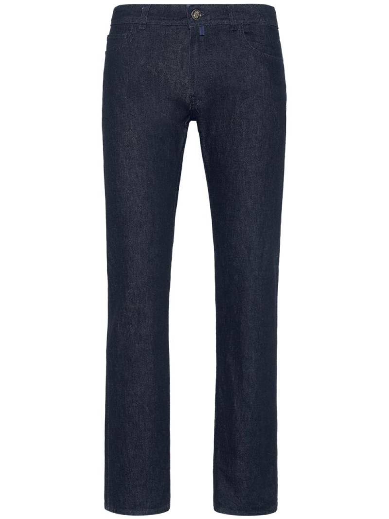 Billionaire low-rise slim-cut jeans - Blue von Billionaire