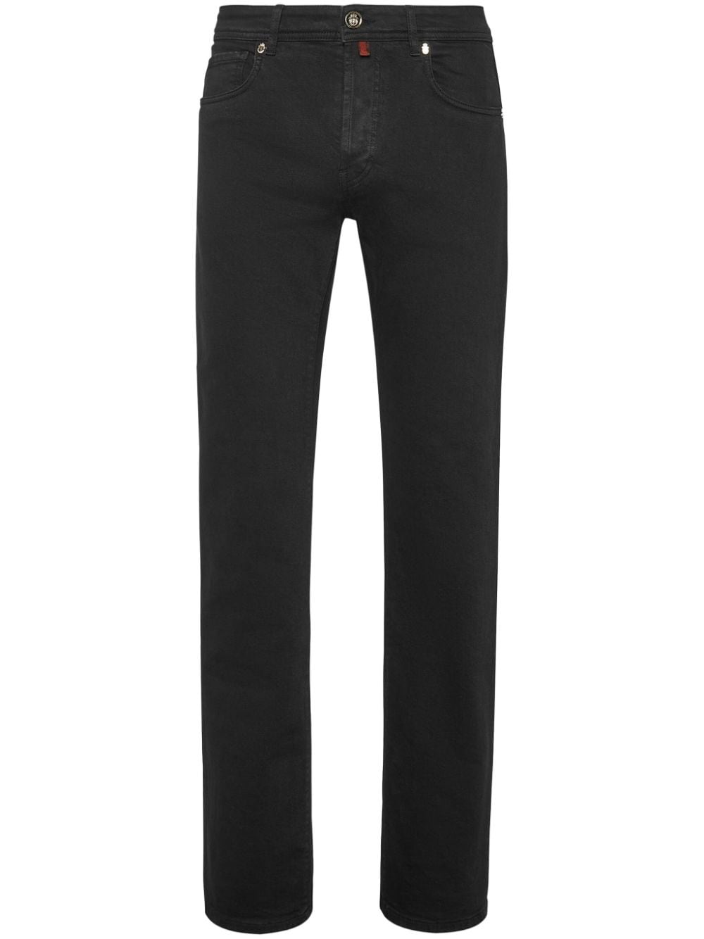 Billionaire low-rise straight-leg jeans - Black von Billionaire