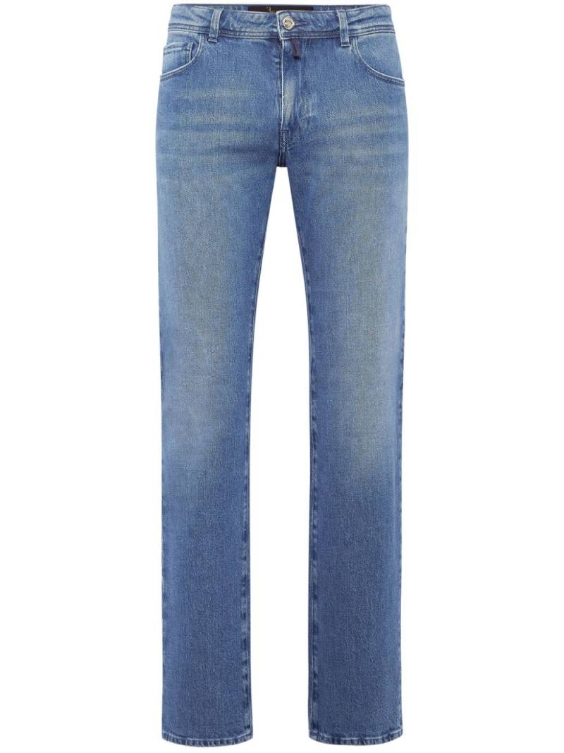 Billionaire low-rise straight-leg jeans - Blue von Billionaire