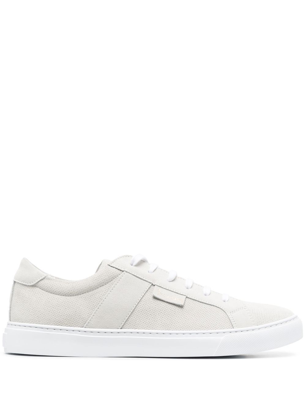 Billionaire low top leather sneakers - Neutrals von Billionaire