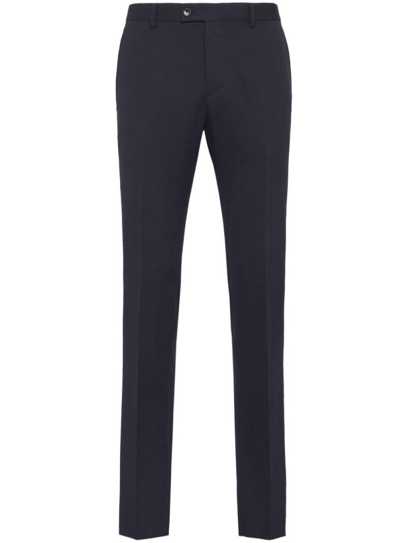 Billionaire slim-fit tailored trousers - Blue von Billionaire