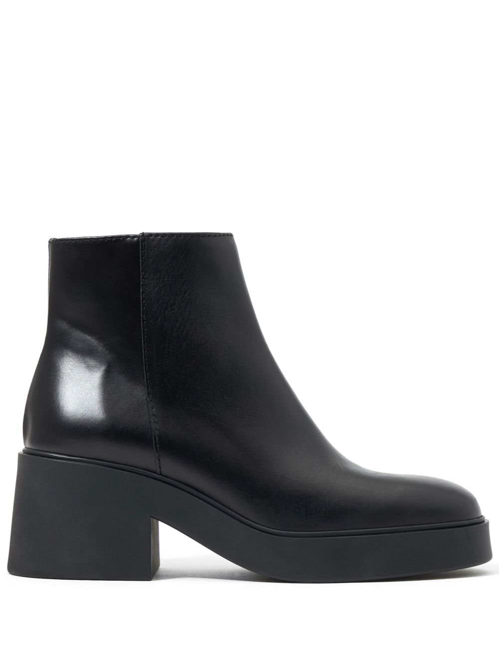 Bimba y Lola 70mm leather ankle boots - Black von Bimba y Lola