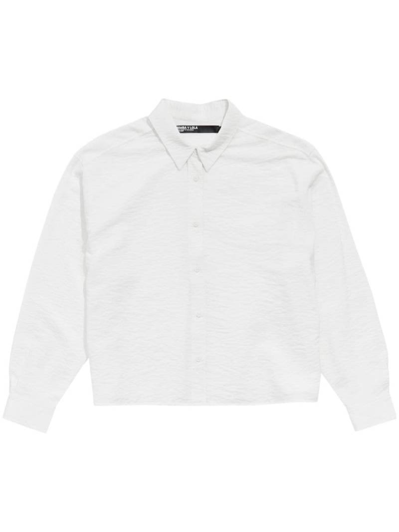 Bimba y Lola Boxy shirt - White von Bimba y Lola