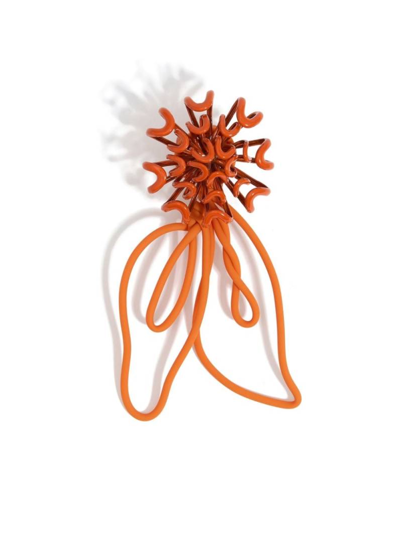 Bimba y Lola Chrysanthemum Leaves ring - Orange von Bimba y Lola