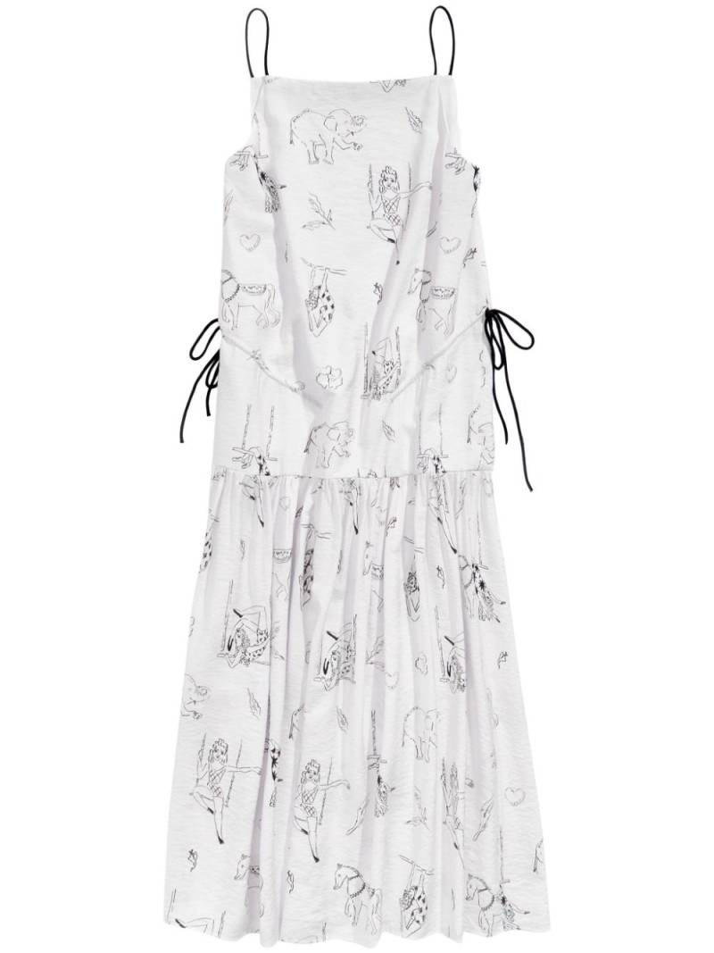 Bimba y Lola Circus dress - White von Bimba y Lola