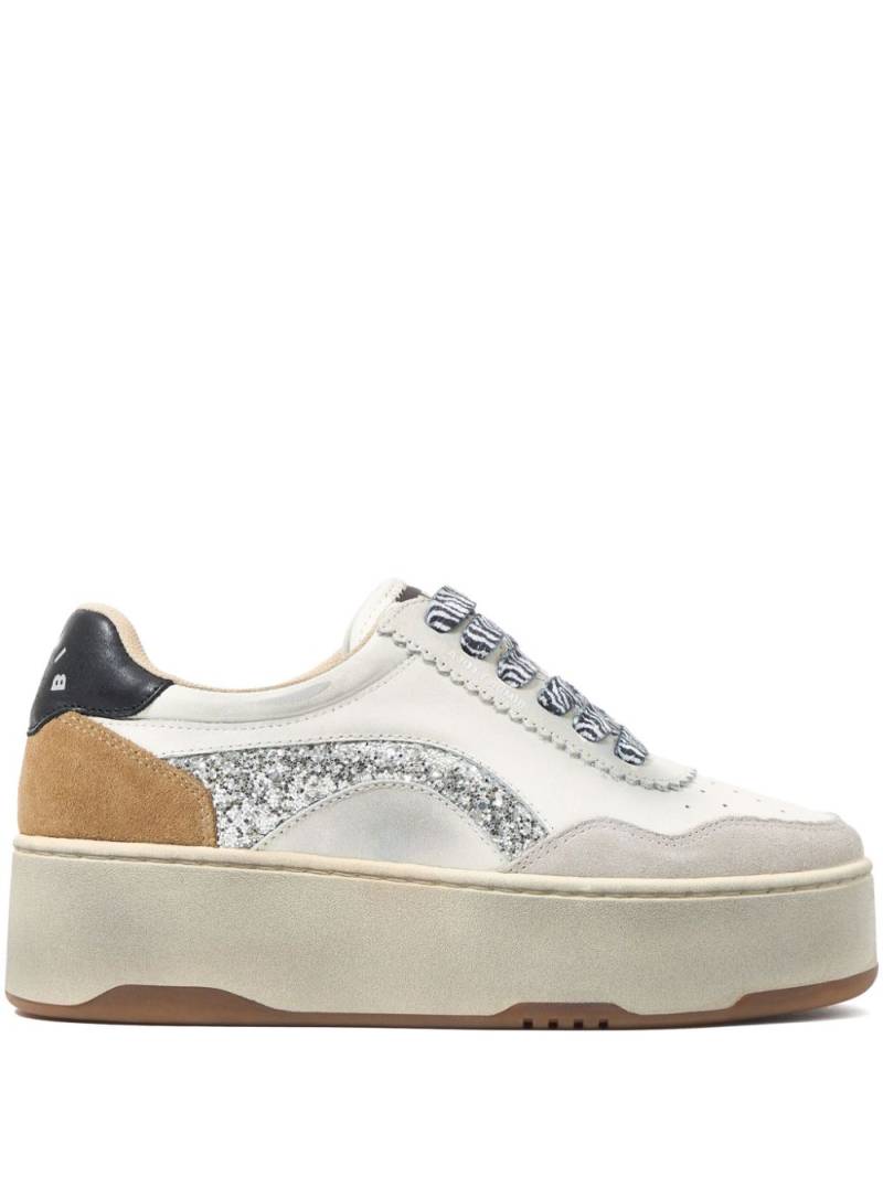 Bimba y Lola Cupsole platform sneakers - White von Bimba y Lola