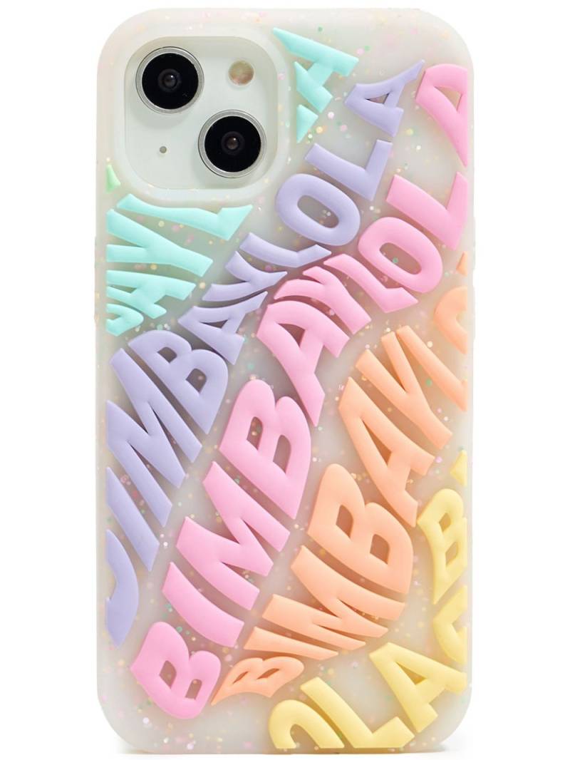 Bimba y Lola Iphone 13 logo-embossed case - White von Bimba y Lola