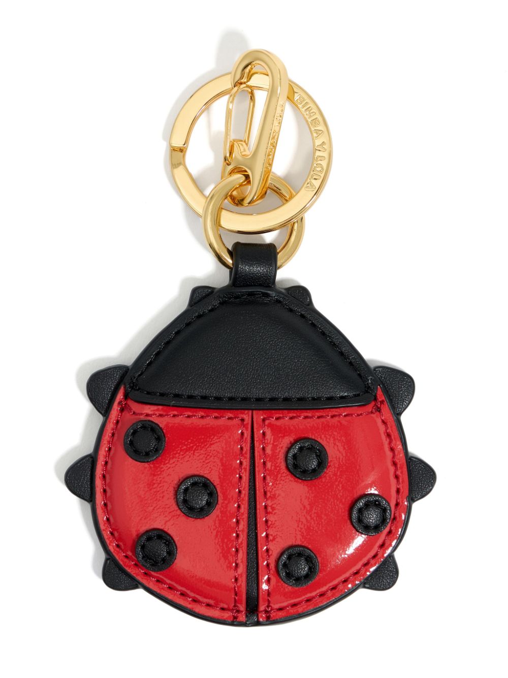 Bimba y Lola Ladybug key ring - Black von Bimba y Lola