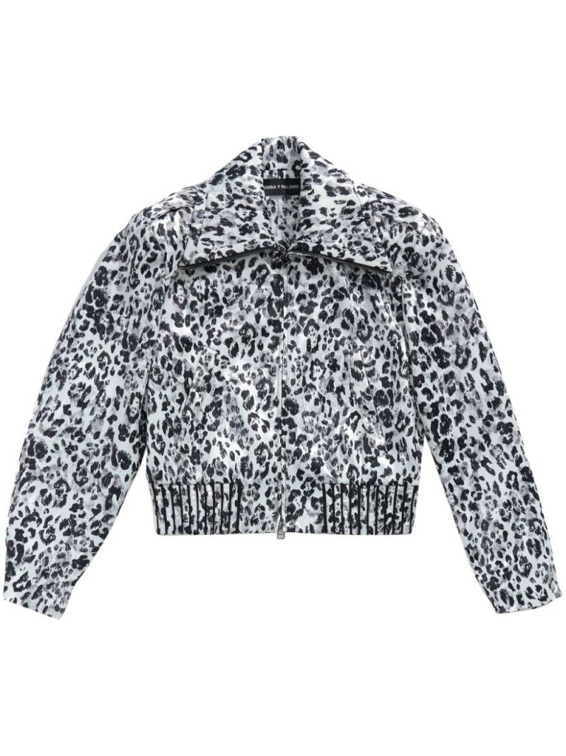 Bimba y Lola Leolapiz cropped jacket - White von Bimba y Lola