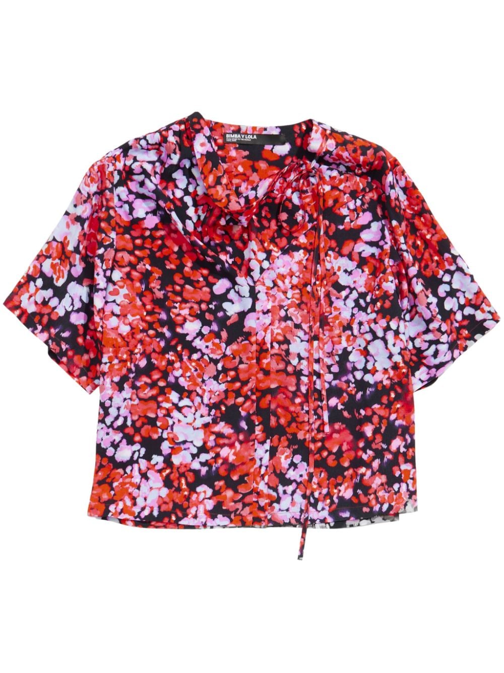 Bimba y Lola abstract-print blouse - Red von Bimba y Lola