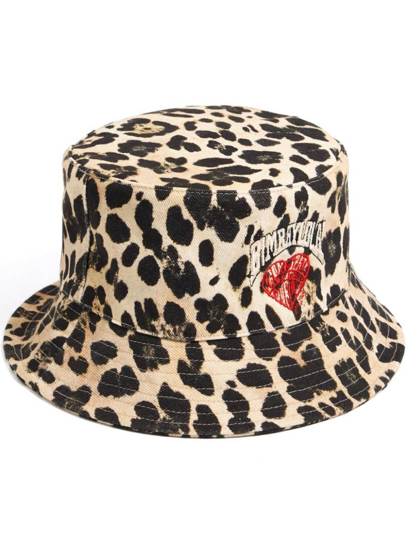 Bimba y Lola animal-print bucket hat - Neutrals von Bimba y Lola