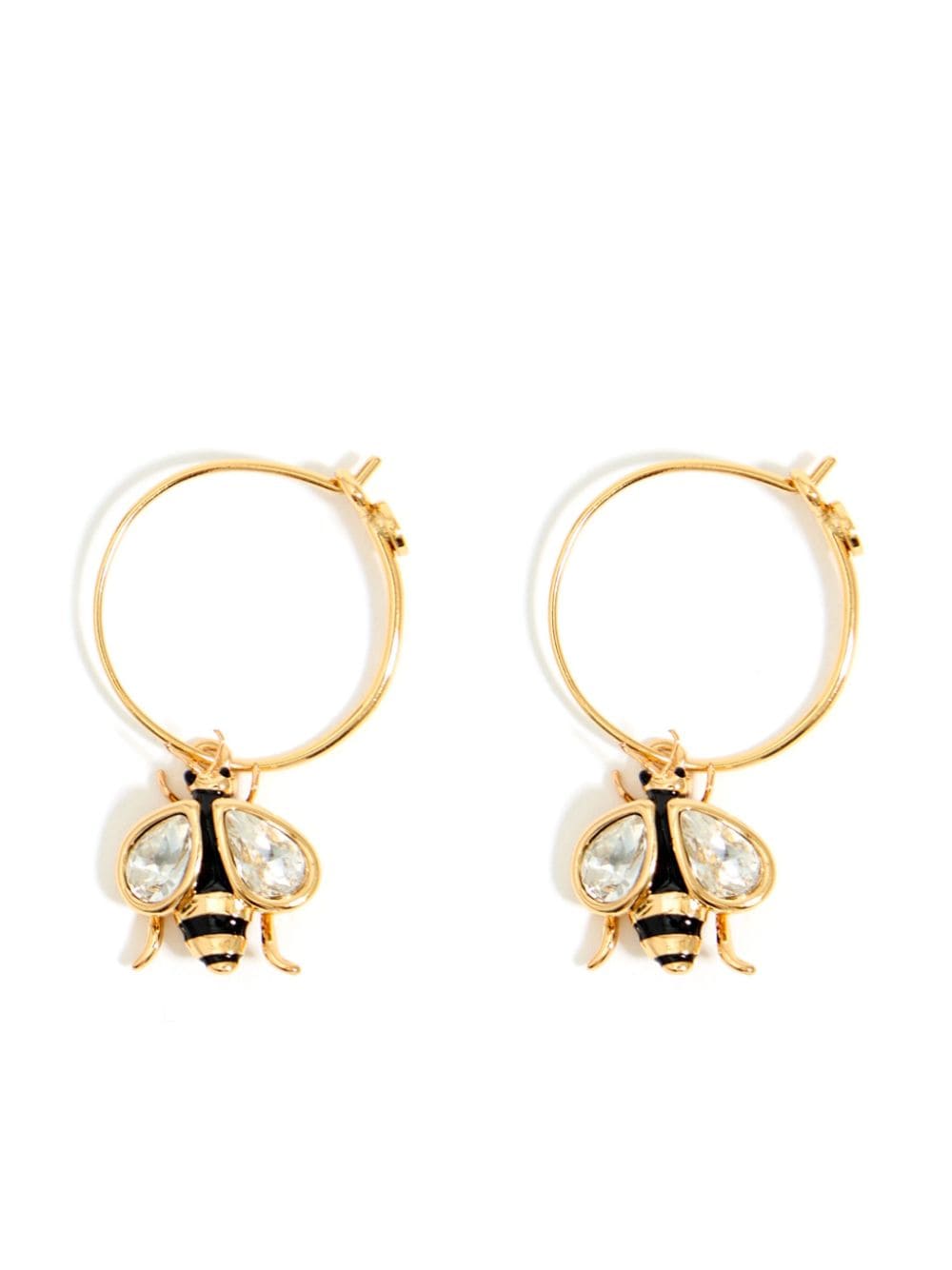 Bimba y Lola bee hoop earrings - Gold von Bimba y Lola