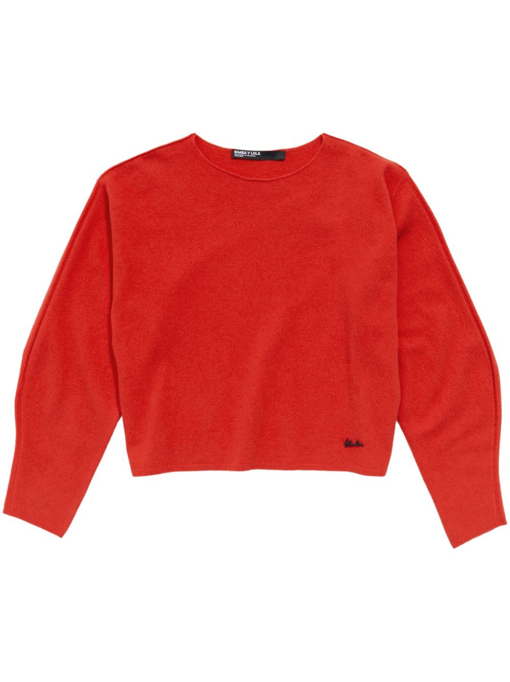 Bimba y Lola boat-neck wool sweater - Red von Bimba y Lola