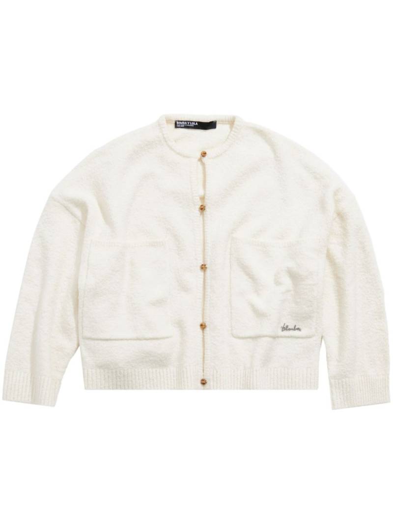 Bimba y Lola boxy cardigan - Neutrals von Bimba y Lola