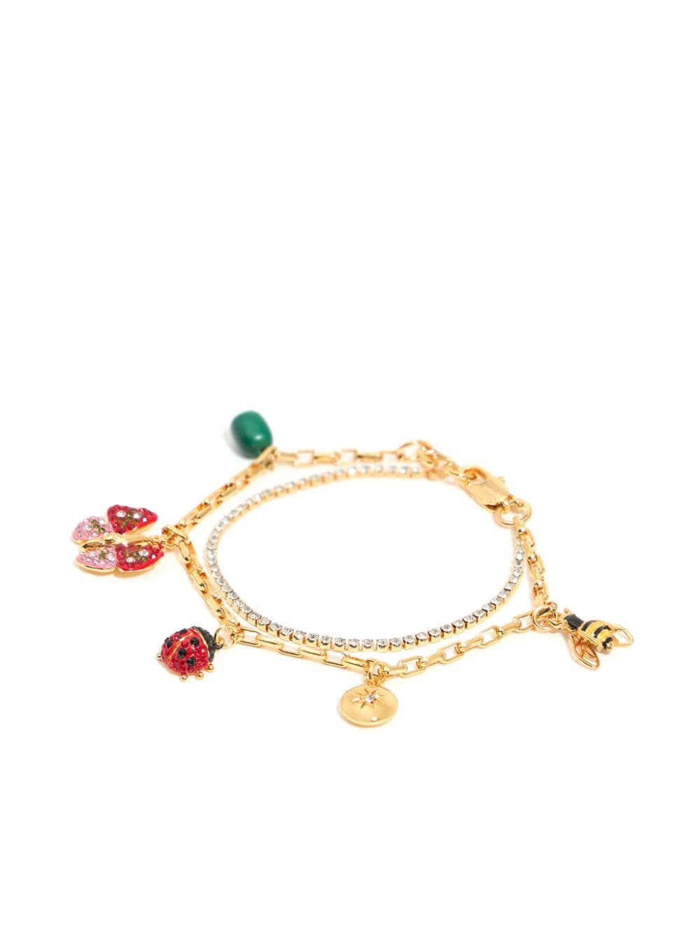 Bimba y Lola butterfly-charm bracelet - Gold von Bimba y Lola