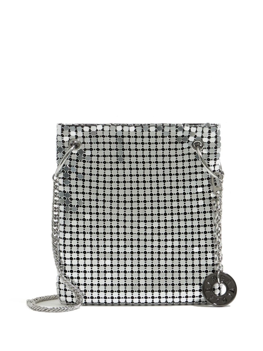 Bimba y Lola chainmail satchel - Silver von Bimba y Lola