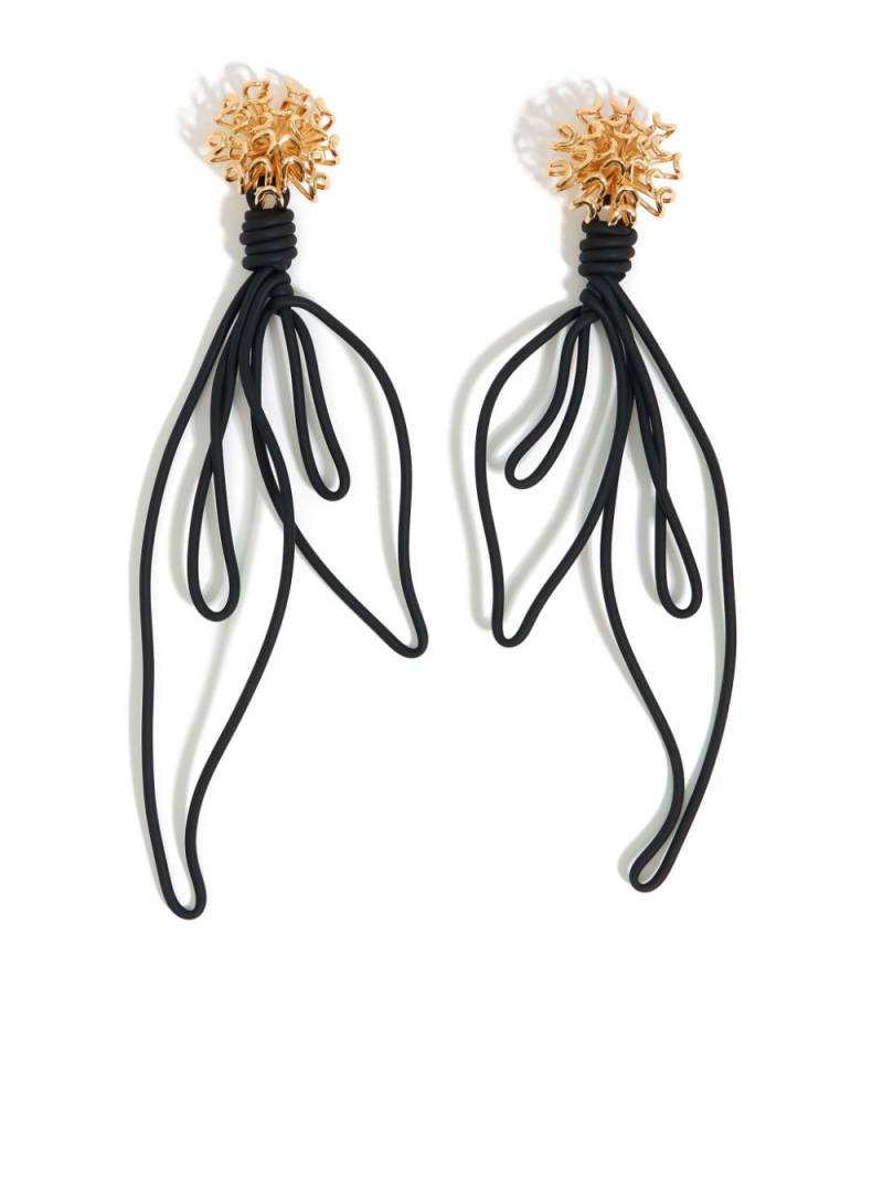 Bimba y Lola chrysanthemum earrings - Gold von Bimba y Lola