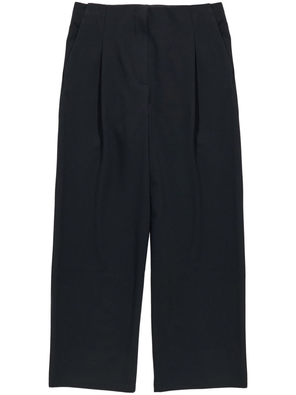 Bimba y Lola checked pleated trousers - Black von Bimba y Lola