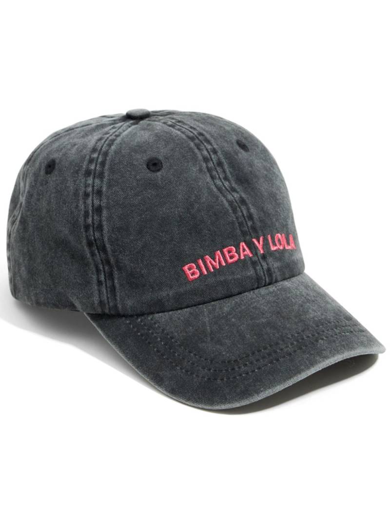 Bimba y Lola cotton baseball cap - Black von Bimba y Lola