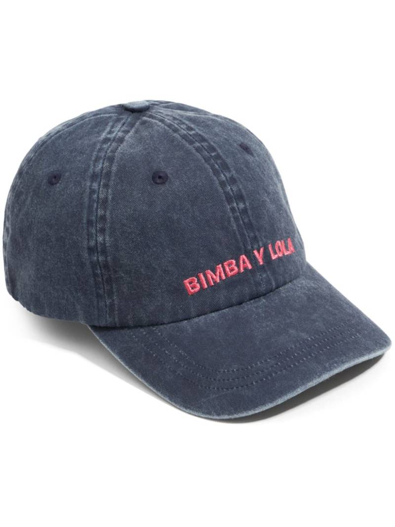 Bimba y Lola cotton baseball cap - Blue von Bimba y Lola